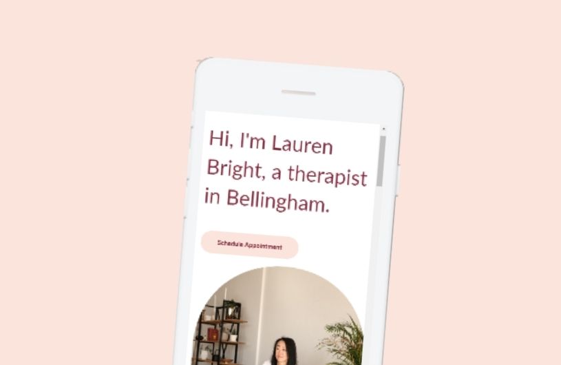 Lauren bright app for mental health counselor
